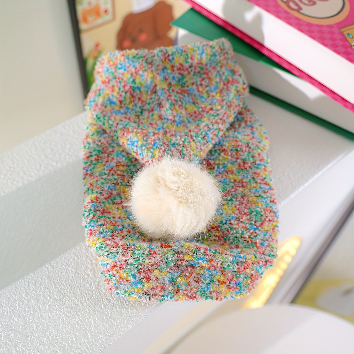 Dog Hoodies - Rainbow Pom Play