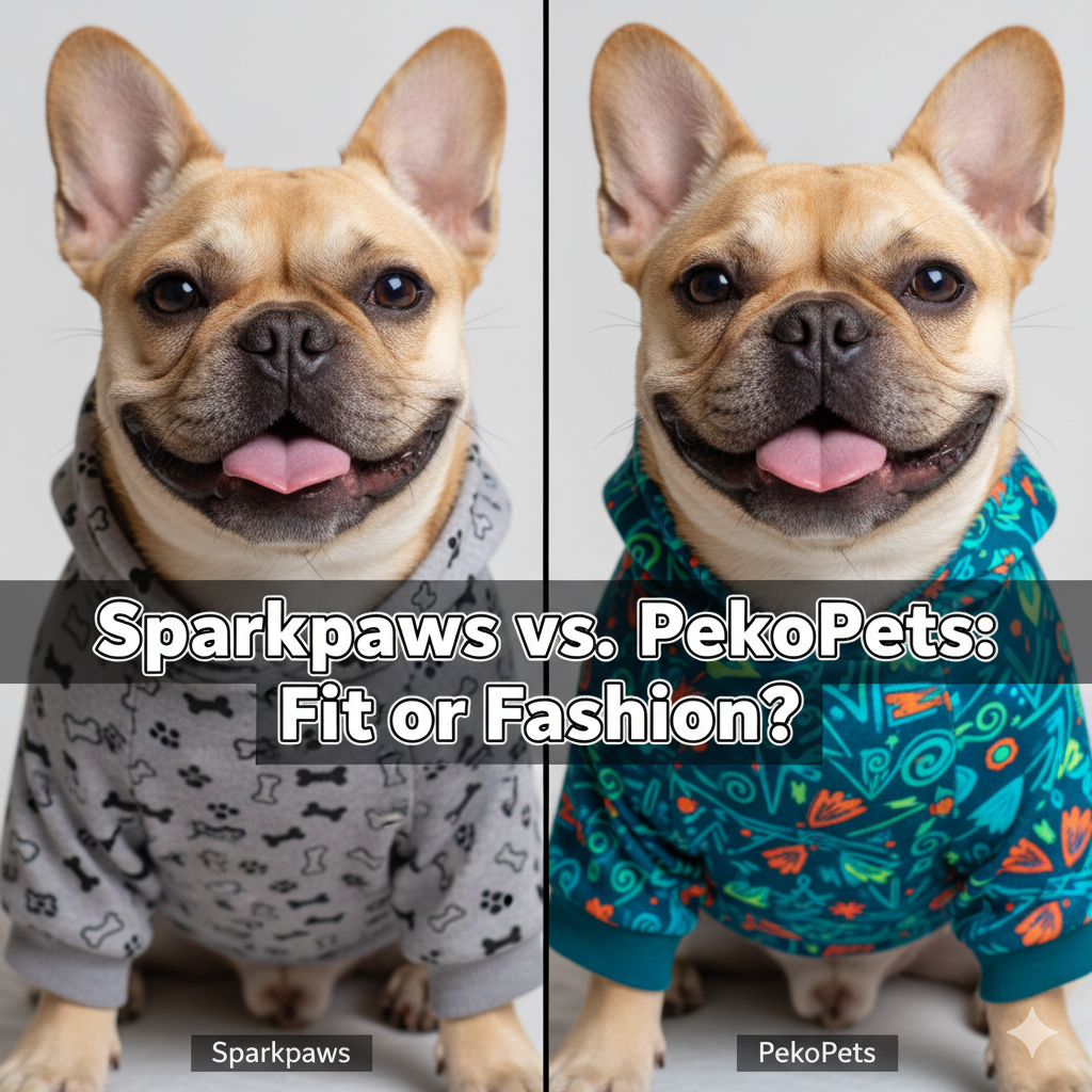 Sparkpaws vs. PekoPets: Choosing "Fit" Over "Fashion" - A Detailed Review for Small Dogs