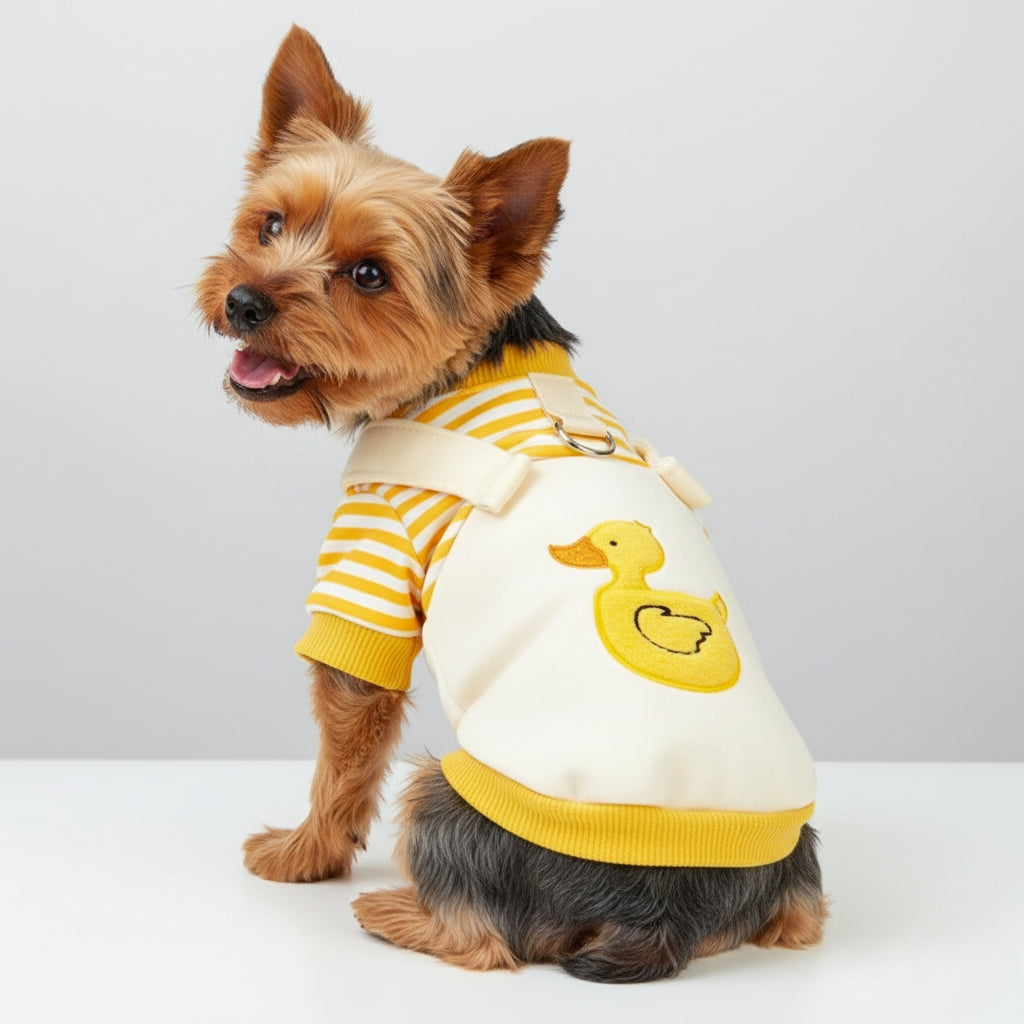 Dog Overalls - Ducky Darling Fit