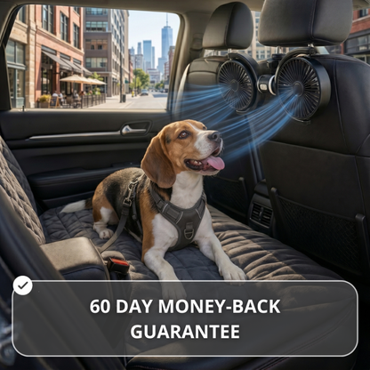 PekoPets™ Backseat Dog Cooling Fans (USB-A)