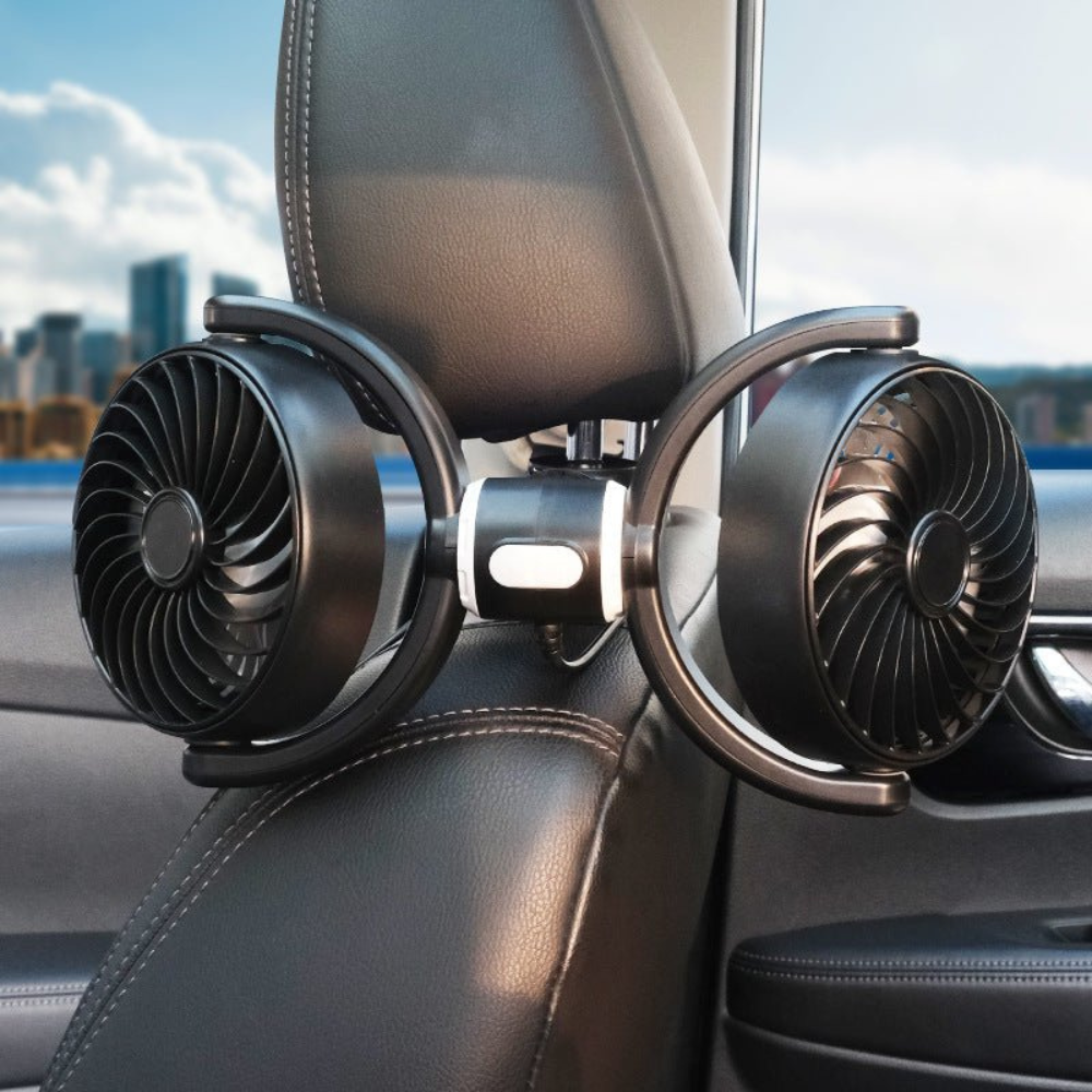 PekoPets™ Backseat Dog Cooling Fans (USB-A)