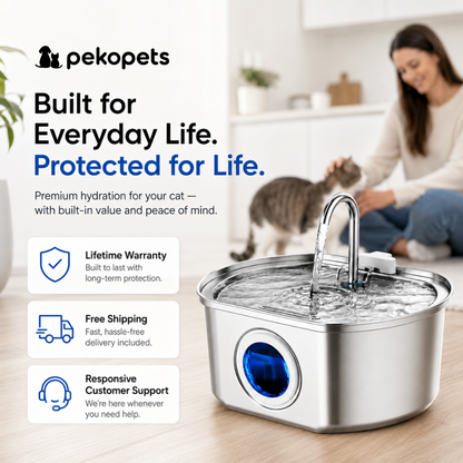 PekoPets™ Cat Water Fountain