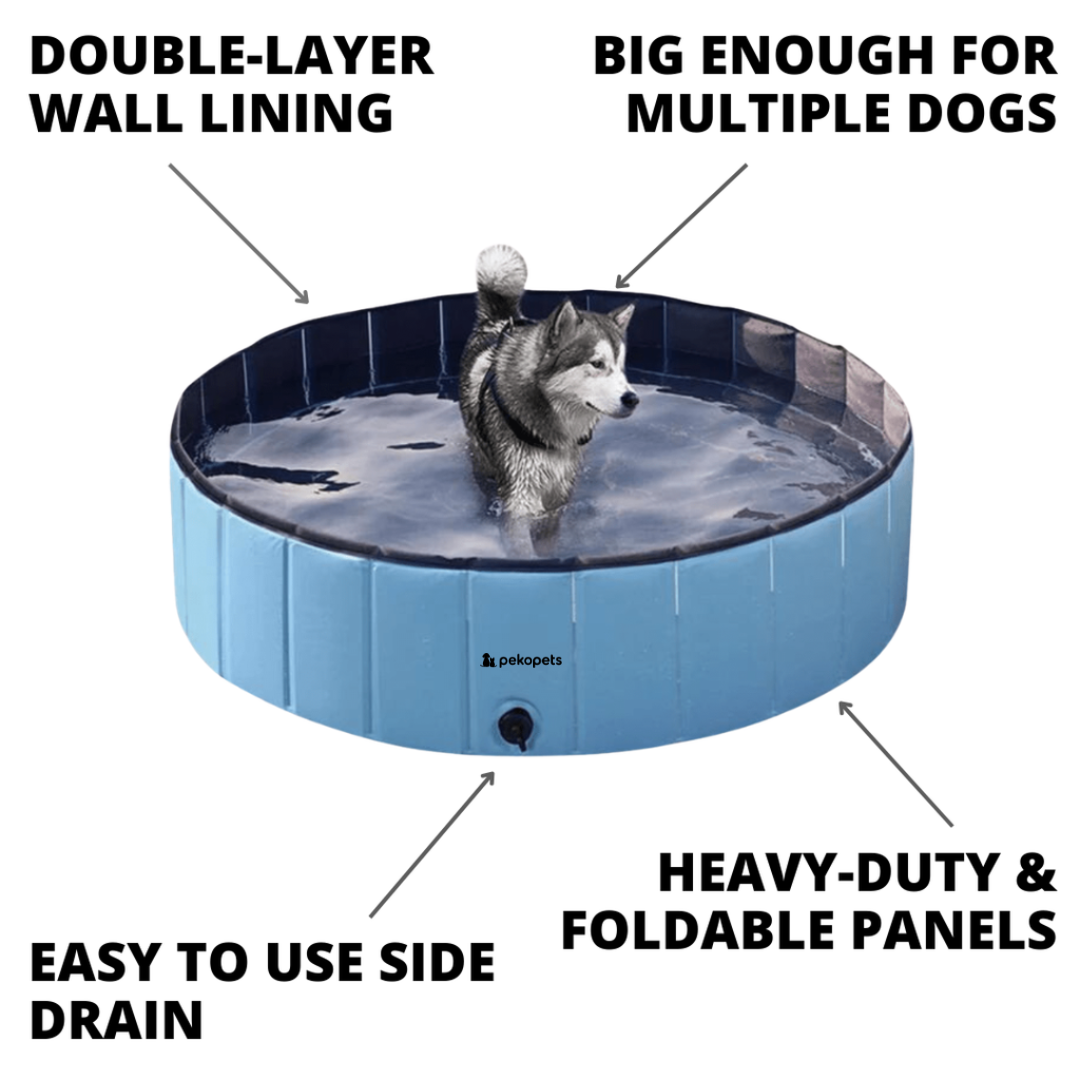 PekoPets™ Foldable Dog Pool