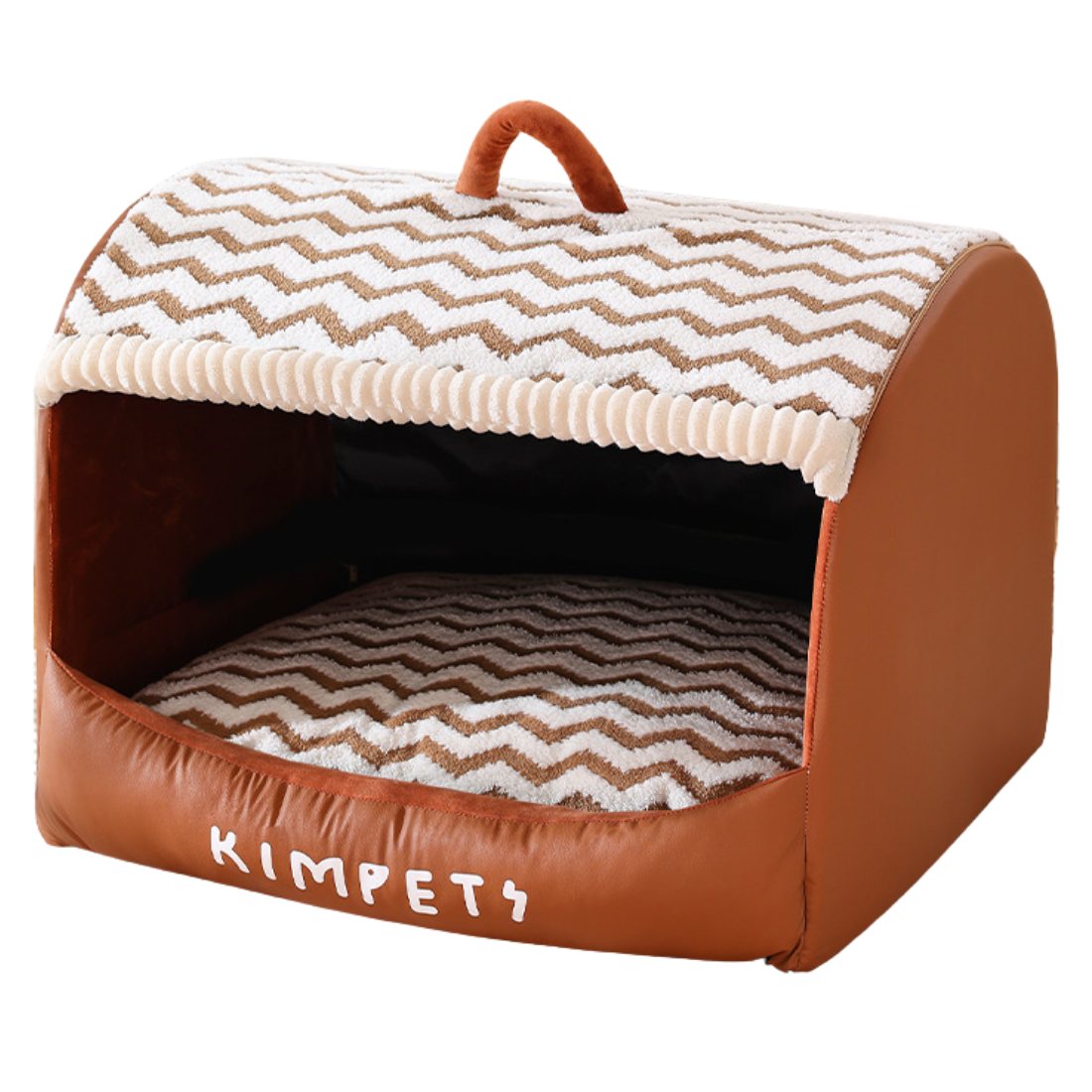Anxiety Relief Pet House for Dogs & Cats, Cozy Covered Design