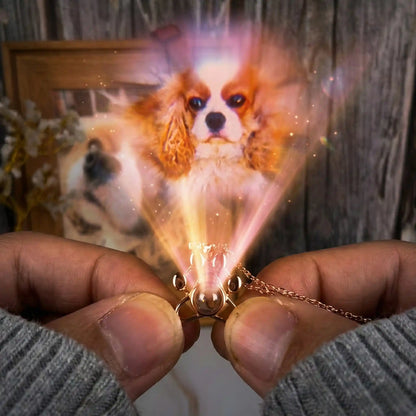 Paw Projection Necklace