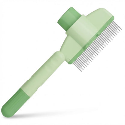 Self-Cleaning Slicker Brush - Easy Fur Removal for Dogs & Cats