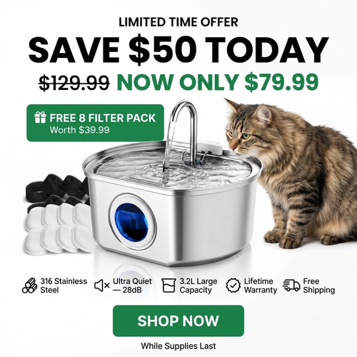 PekoFlow™ Cat Water Fountain