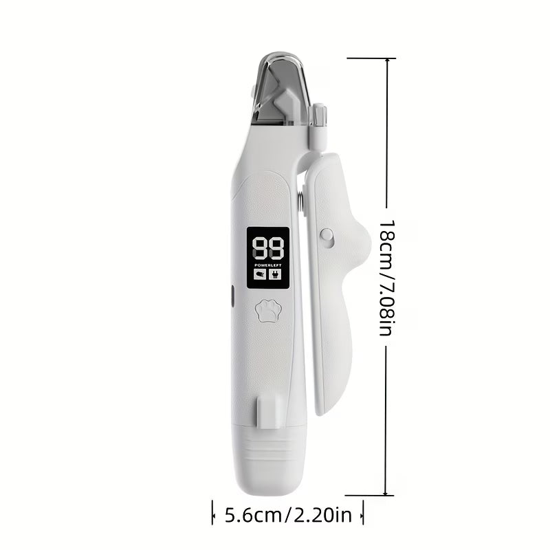 PekoPets™ 2-in-1 LED ProGroom Nail Clipper & Grinder