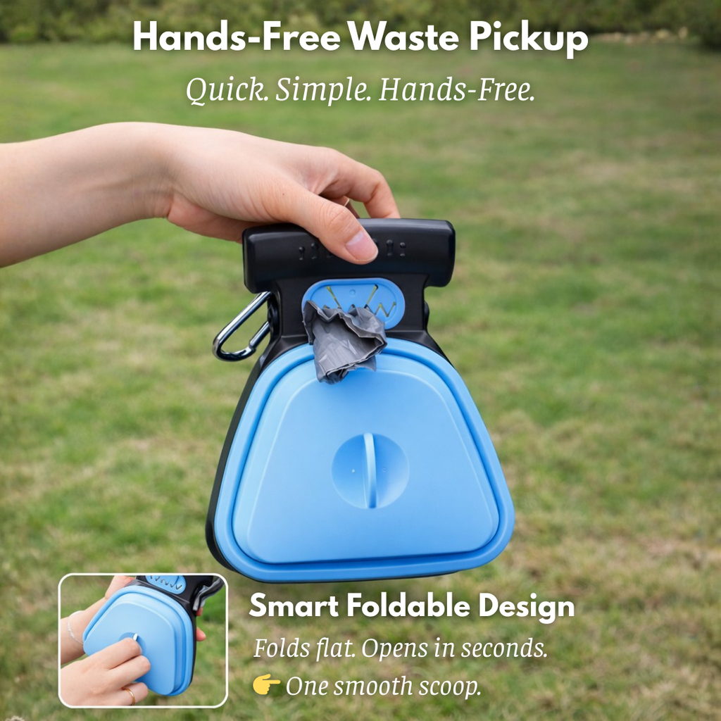 Hands-Free Dog Poop Scooper