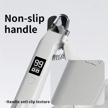 PekoPets™ 2-in-1 LED ProGroom Nail Clipper & Grinder