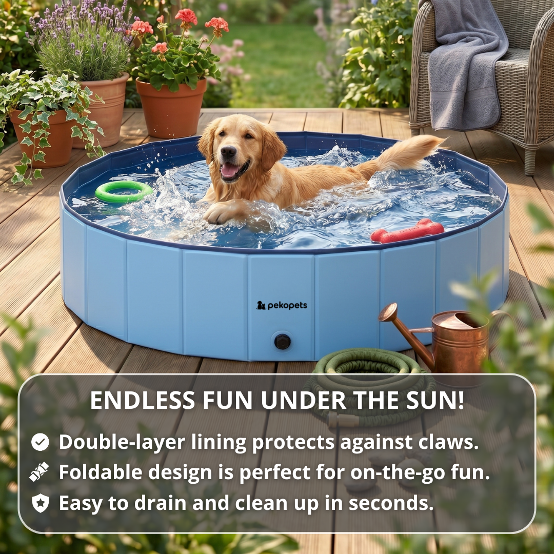 PekoPets™ Foldable Dog Pool