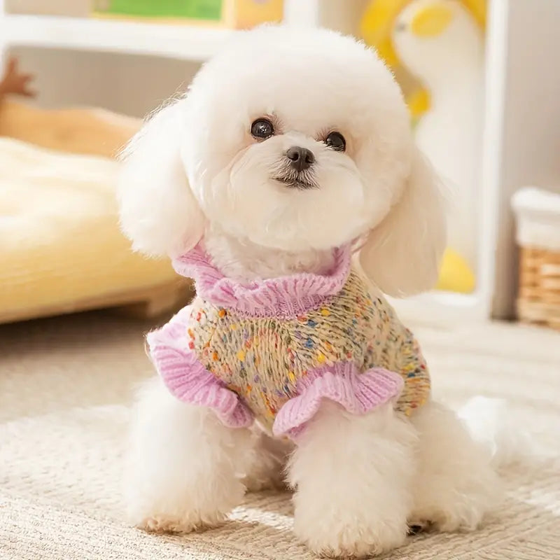 Dog Sweater - Flower