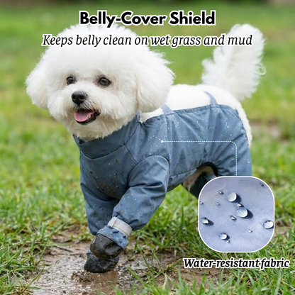 Breathable Anti-Dirt Dog Jumpsuit - Outdoor Protective Gear