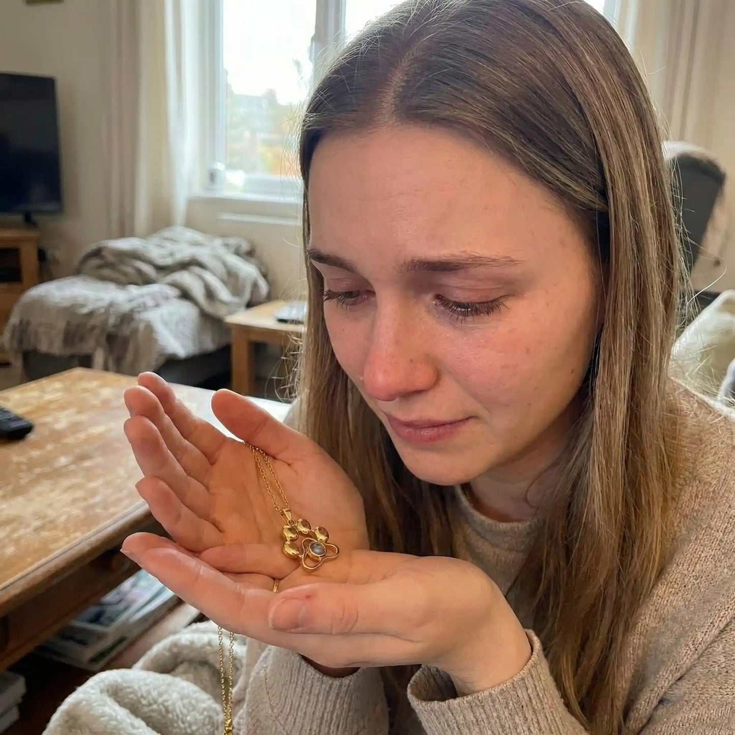 Paw Projection Necklace