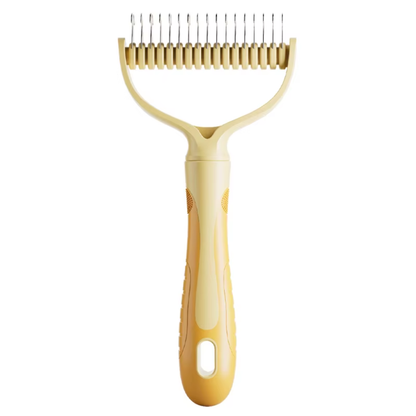 Pet Deshedding & Detangling Comb – Removes Loose Hair Fast