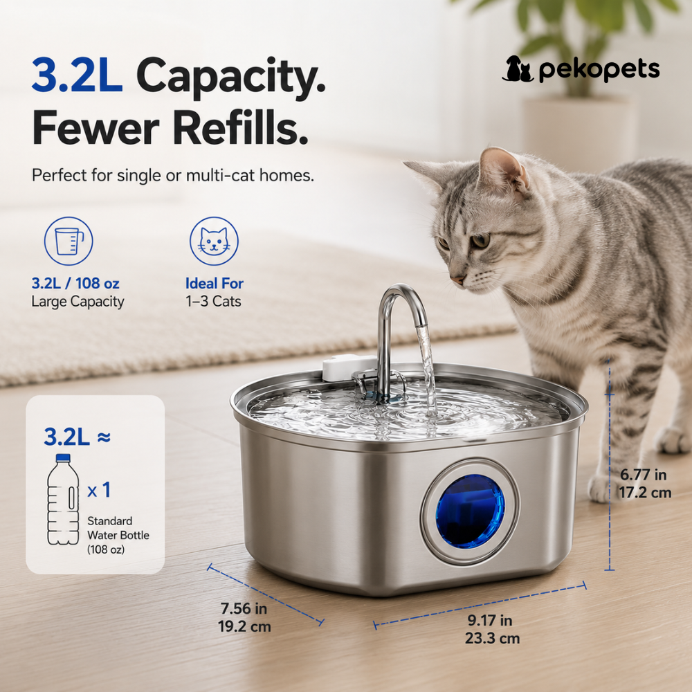 PekoPets™ Cat Water Fountain