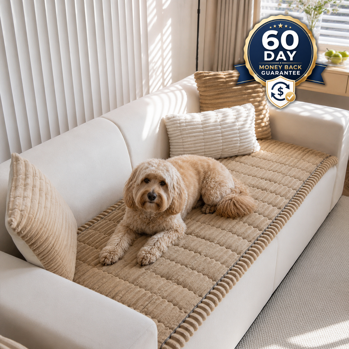 PekoPets™ Quilted Sofa Cover