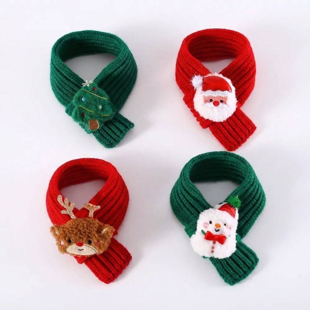 Festive Friends Knit Scarf