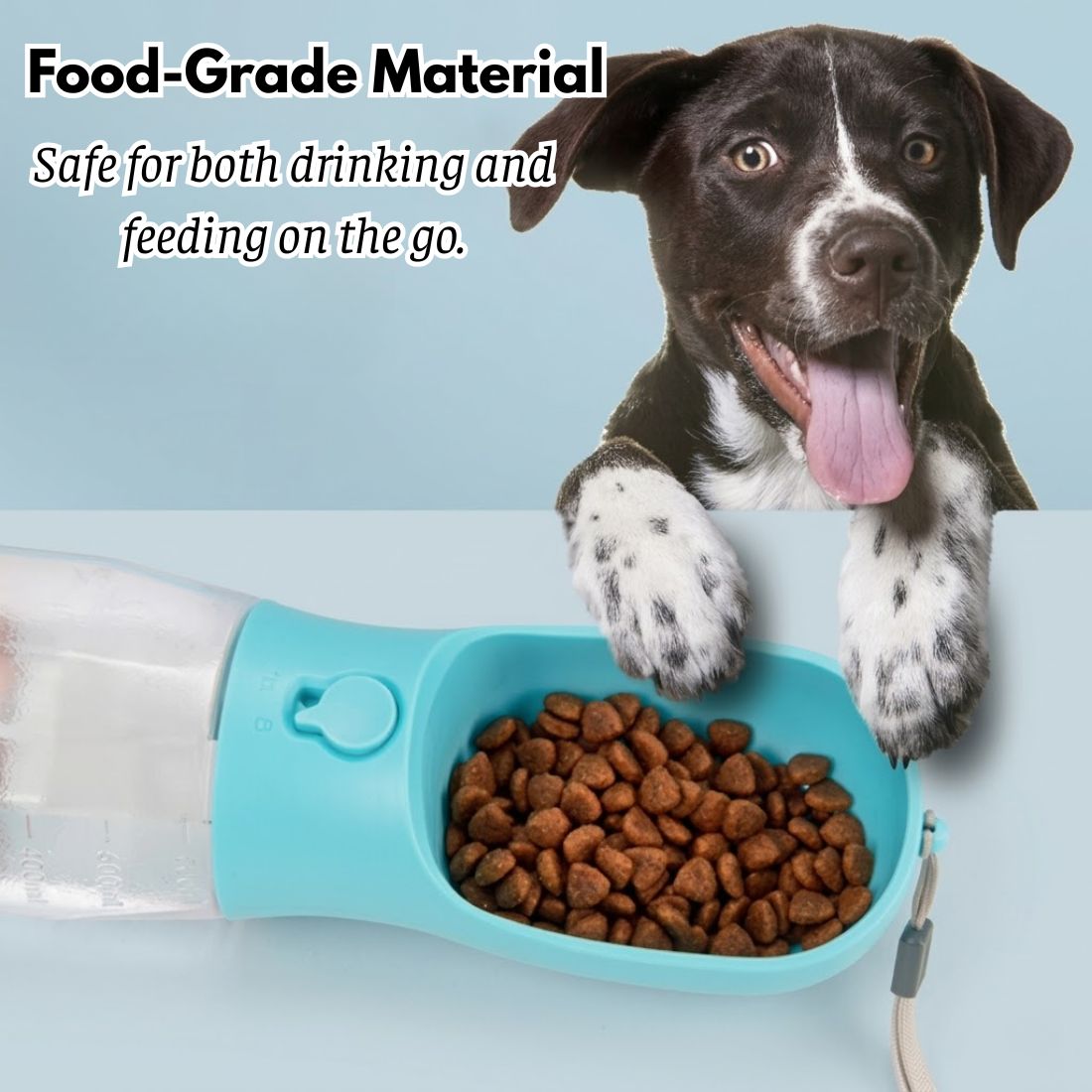 Portable 3-in-1 Dog Water Bottle