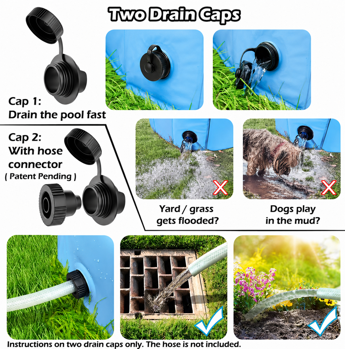 PekoPets™ Foldable Dog Pool