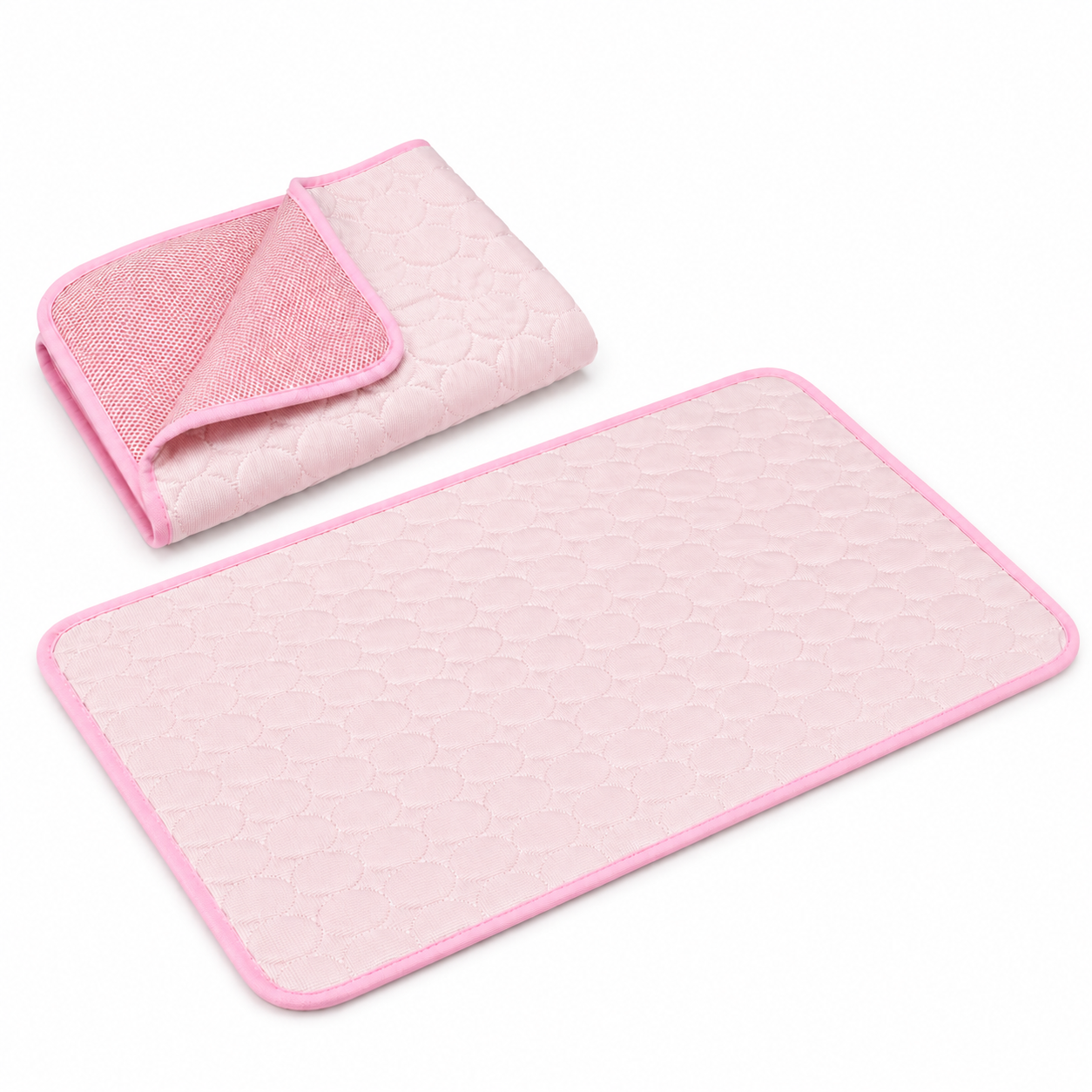 Pekopets ChillPad™ Self-Cooling Dog Mat — Gel-Free Q-Max Fabric, Chew-Safe
