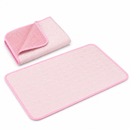 Pekopets ChillPad™ Self-Cooling Dog Mat — Gel-Free Q-Max Fabric, Chew-Safe