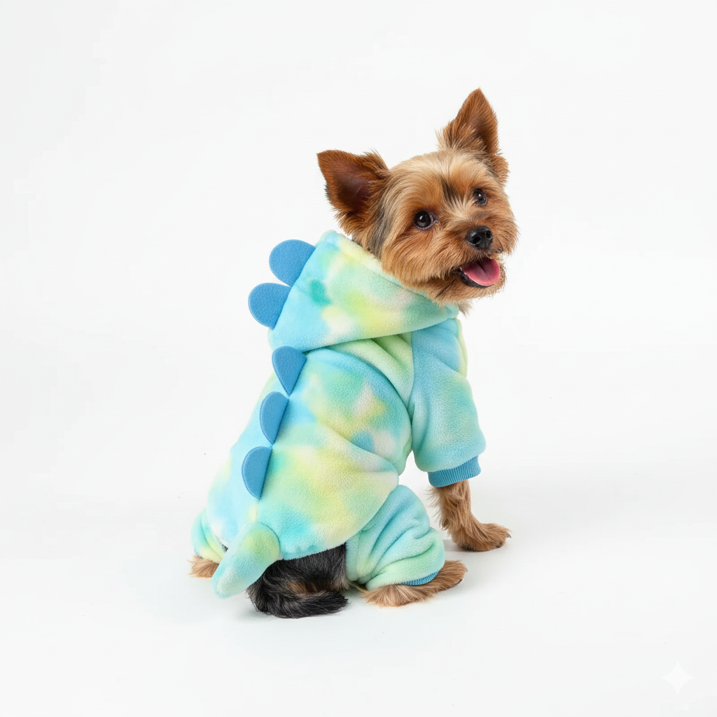 Dog Hoodies - Dinosaur