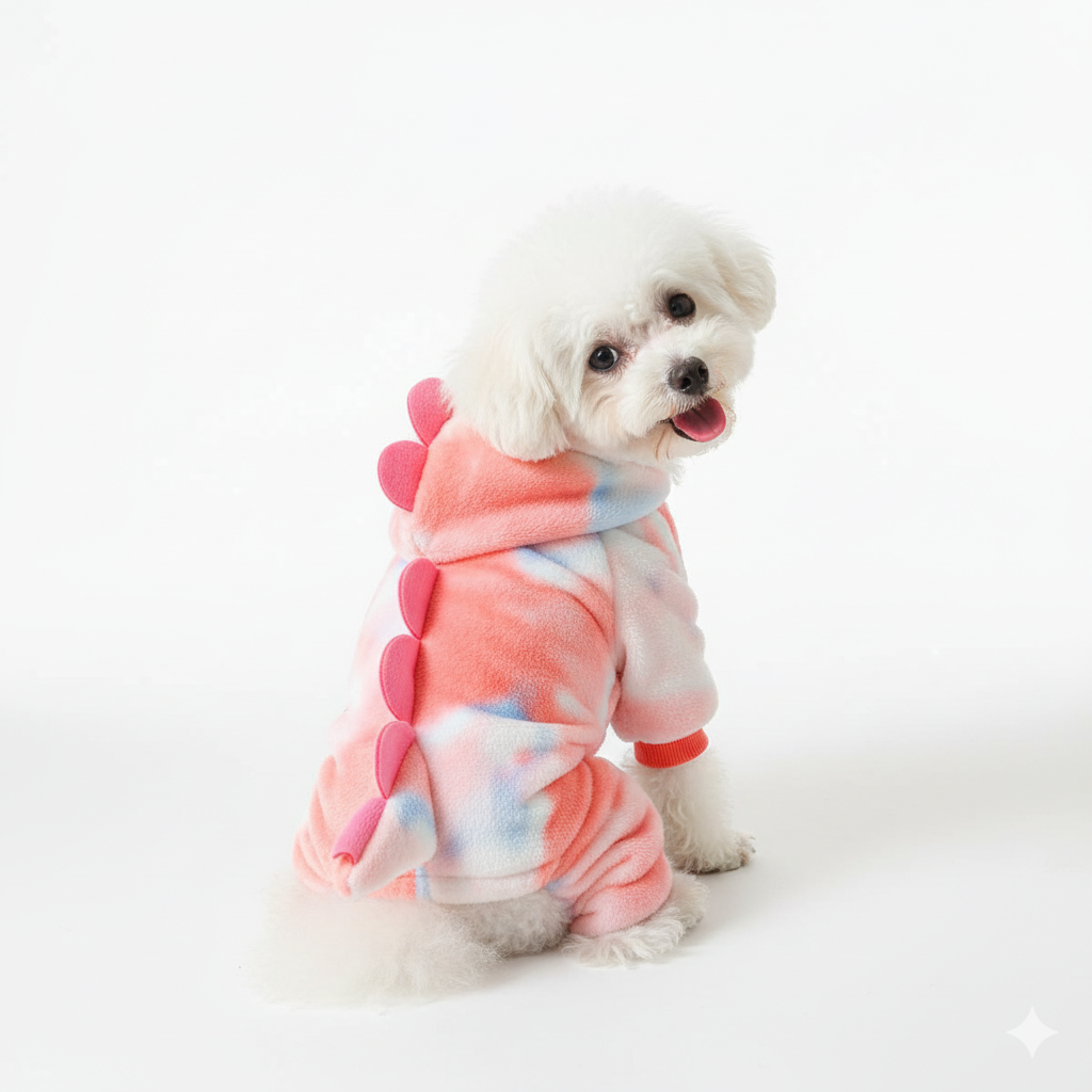 Dog Hoodies - Dinosaur