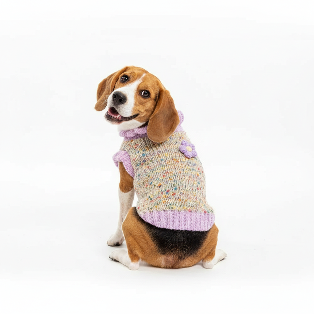 Dog Sweater - Flower