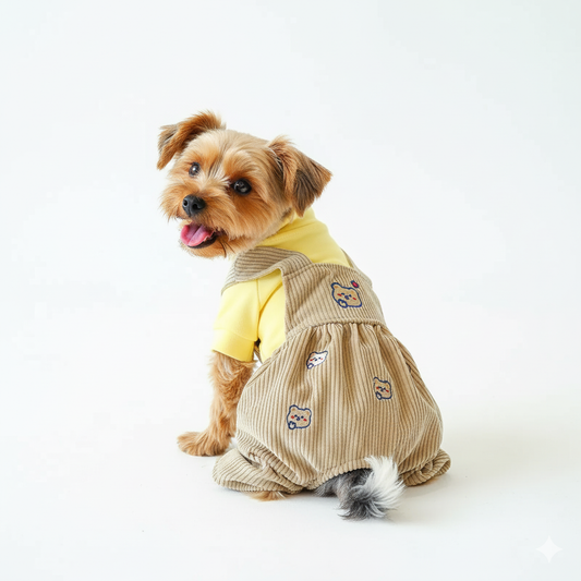 Corduroy Cozy Fit Overalls