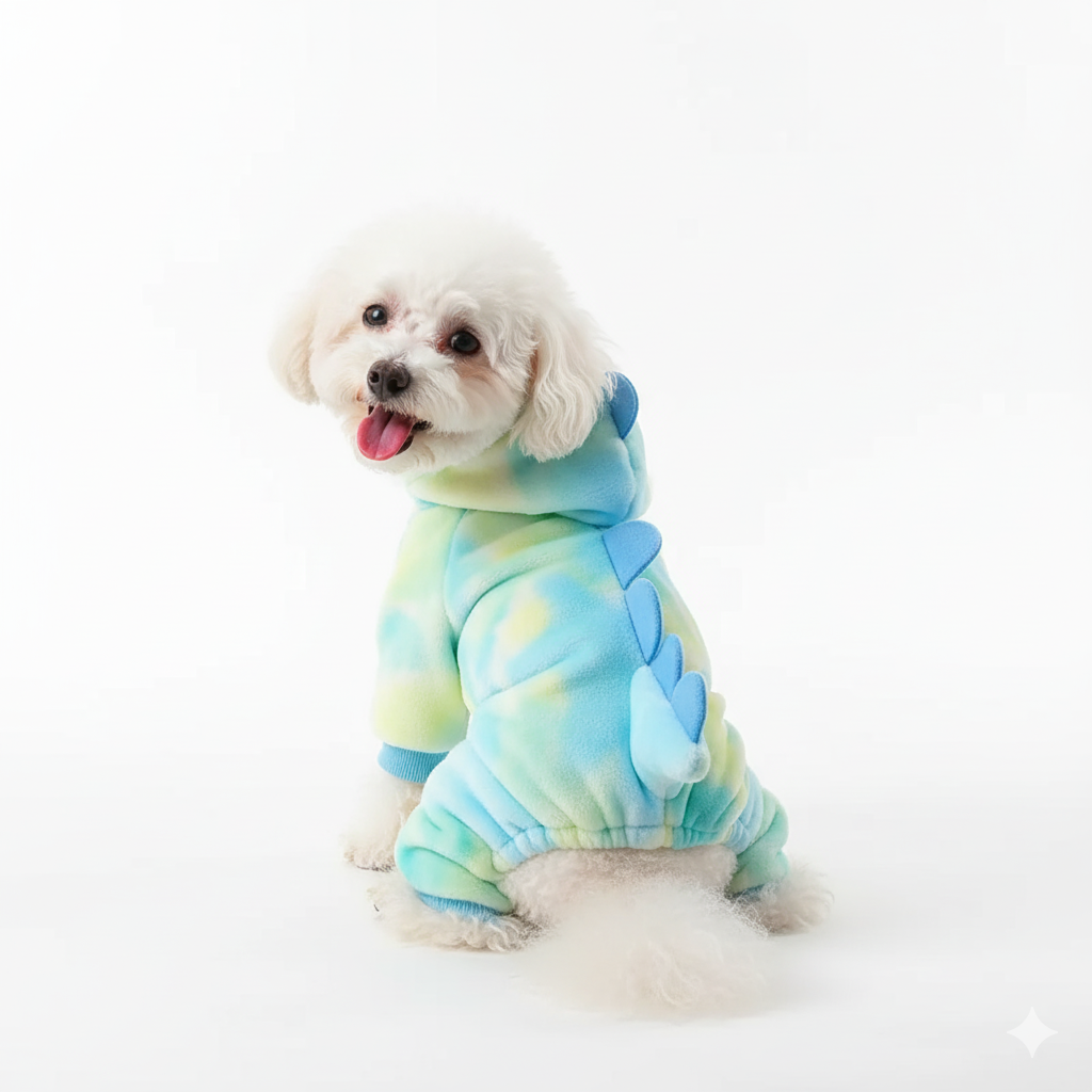 Dog Hoodies - Dinosaur