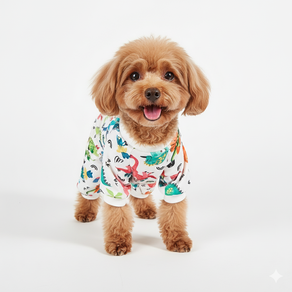 Dog Pajama - Dinosaur
