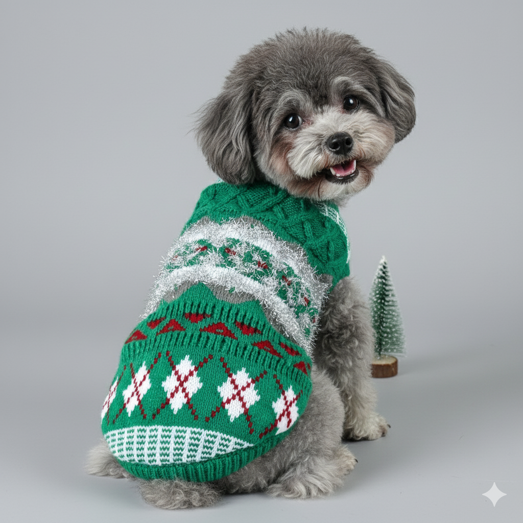 Dog Sweater - Sparkle Cheer