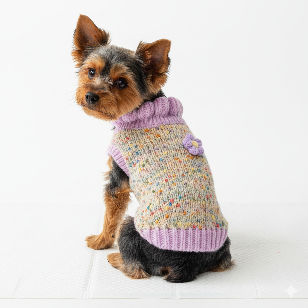 Dog Sweater - Flower