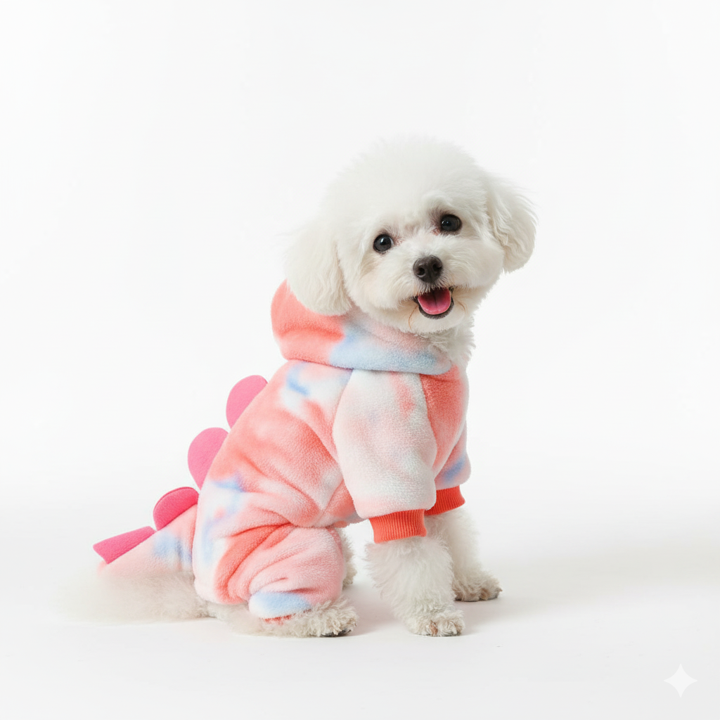 Dog Hoodies - Dinosaur