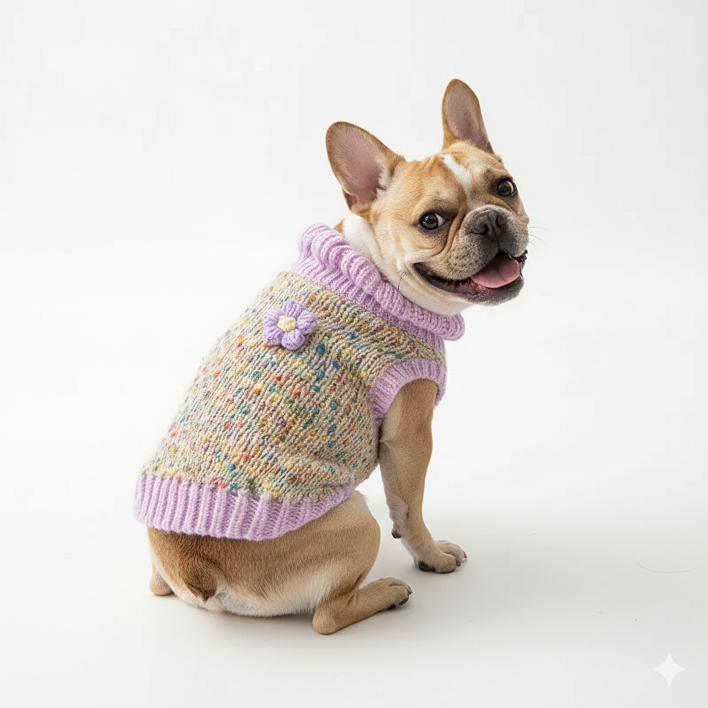 Dog Sweater - Flower