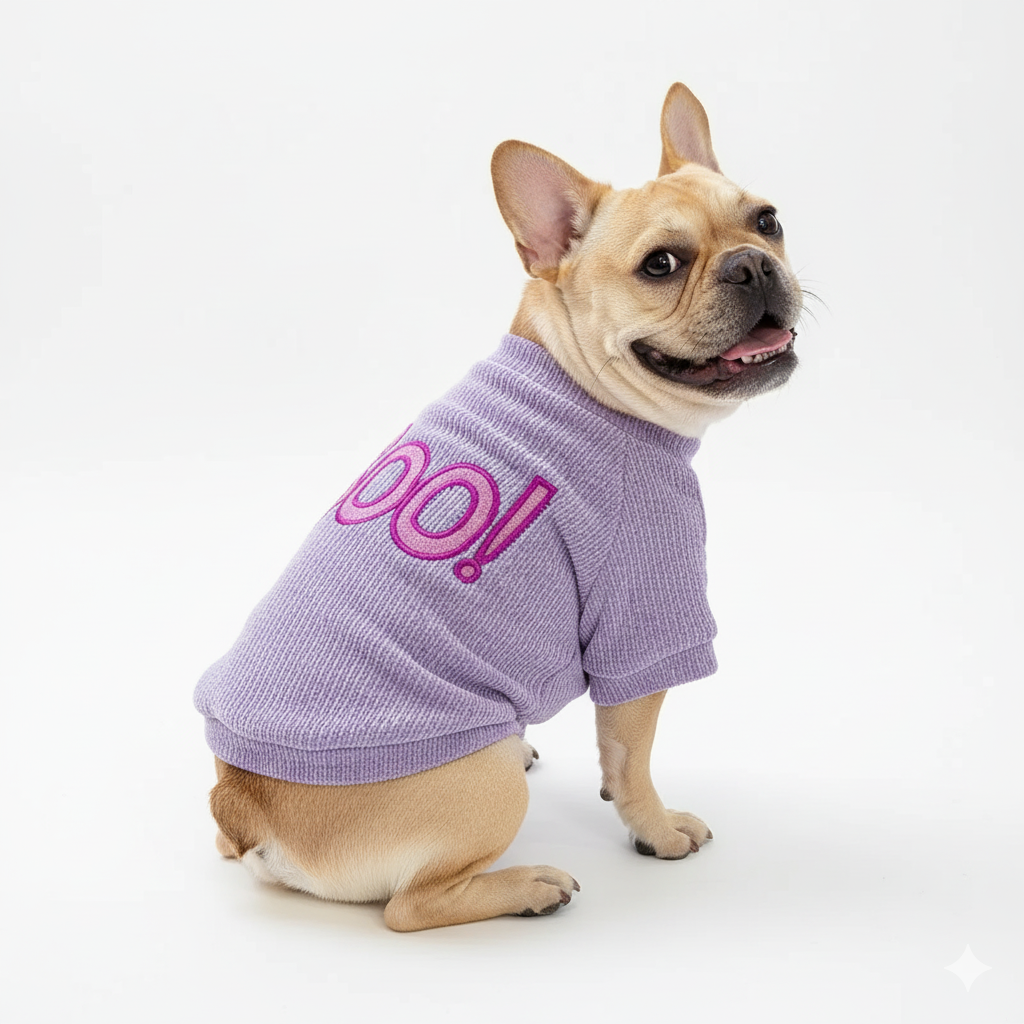 Halloween Dog Sweater - Boo!