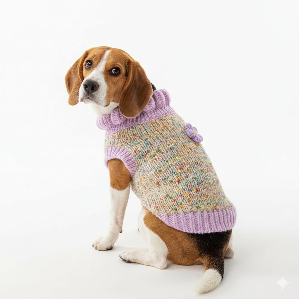 Dog Sweater - Flower