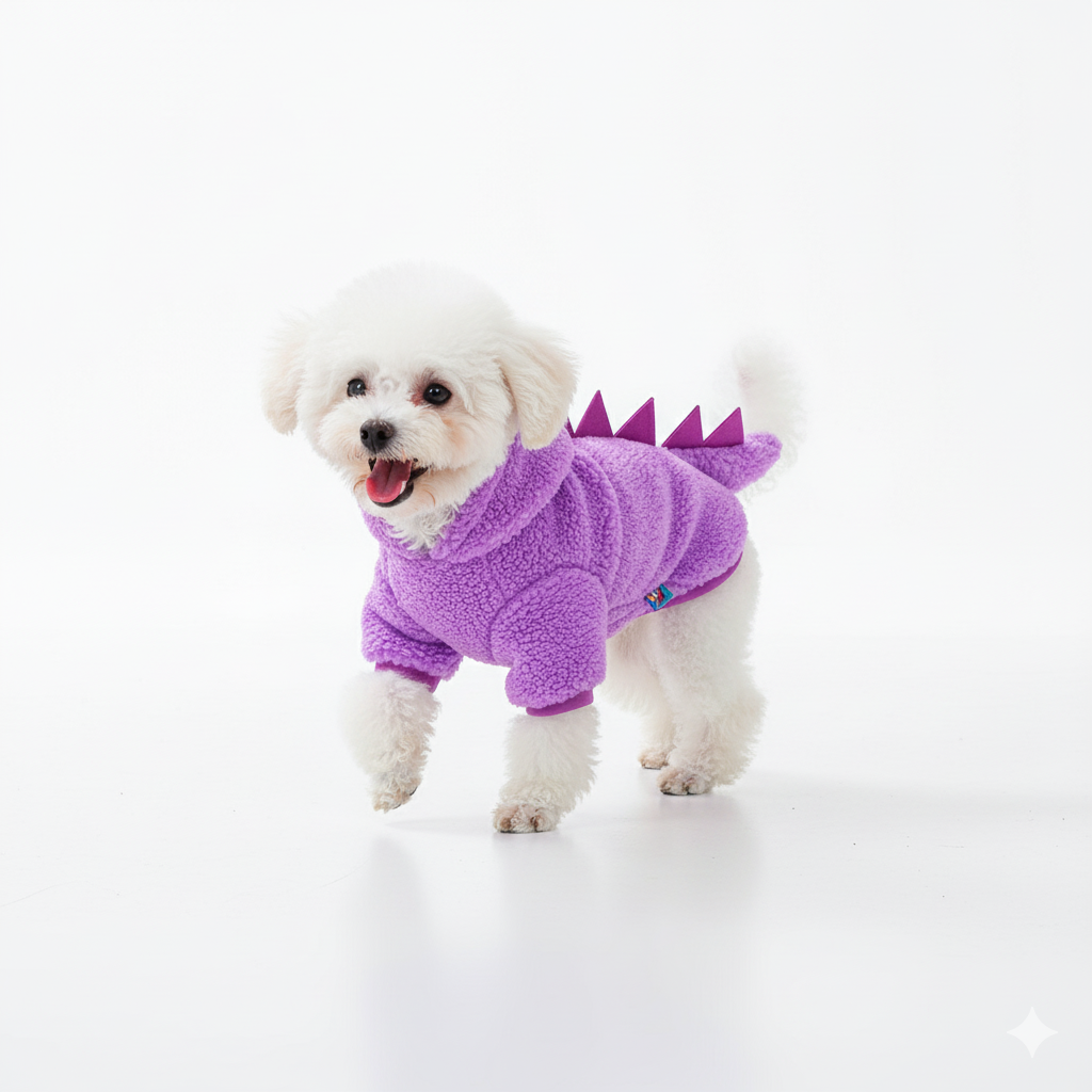 Dog Hoodies - Dinosaur