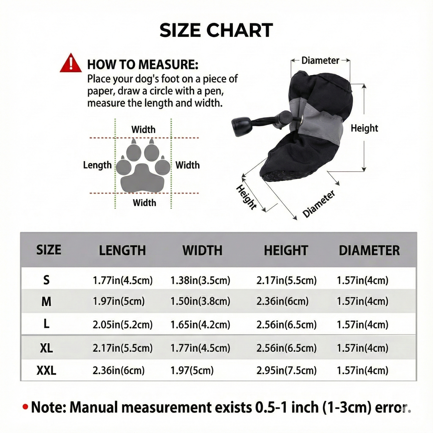 NightRun Reflective Dog Boots