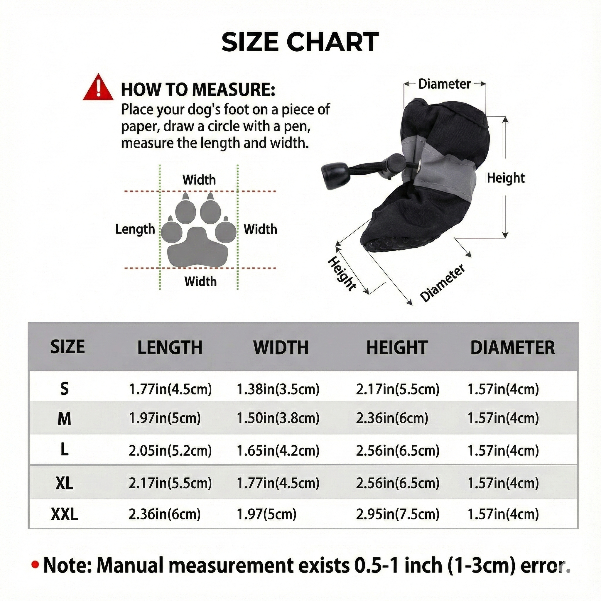 NightRun Reflective Dog Boots