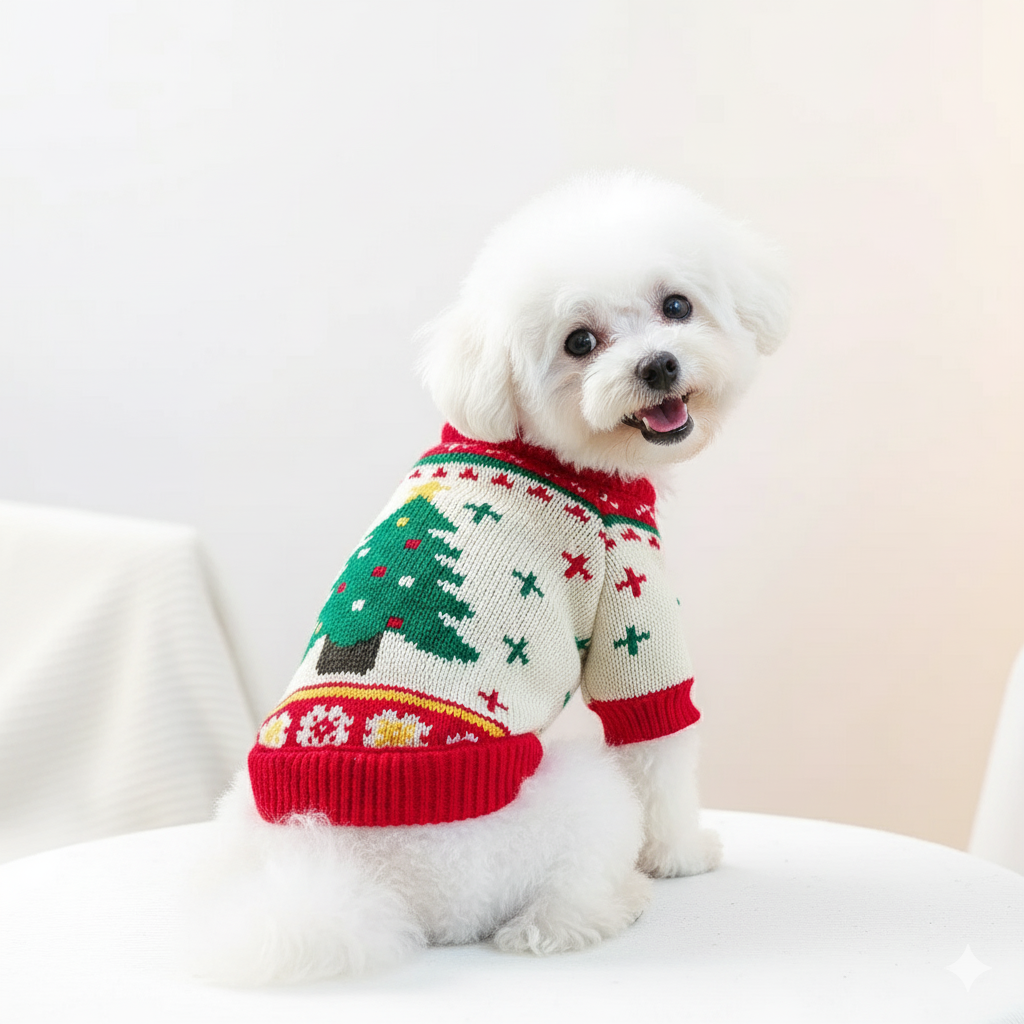 Dog Sweater - Festive Fir