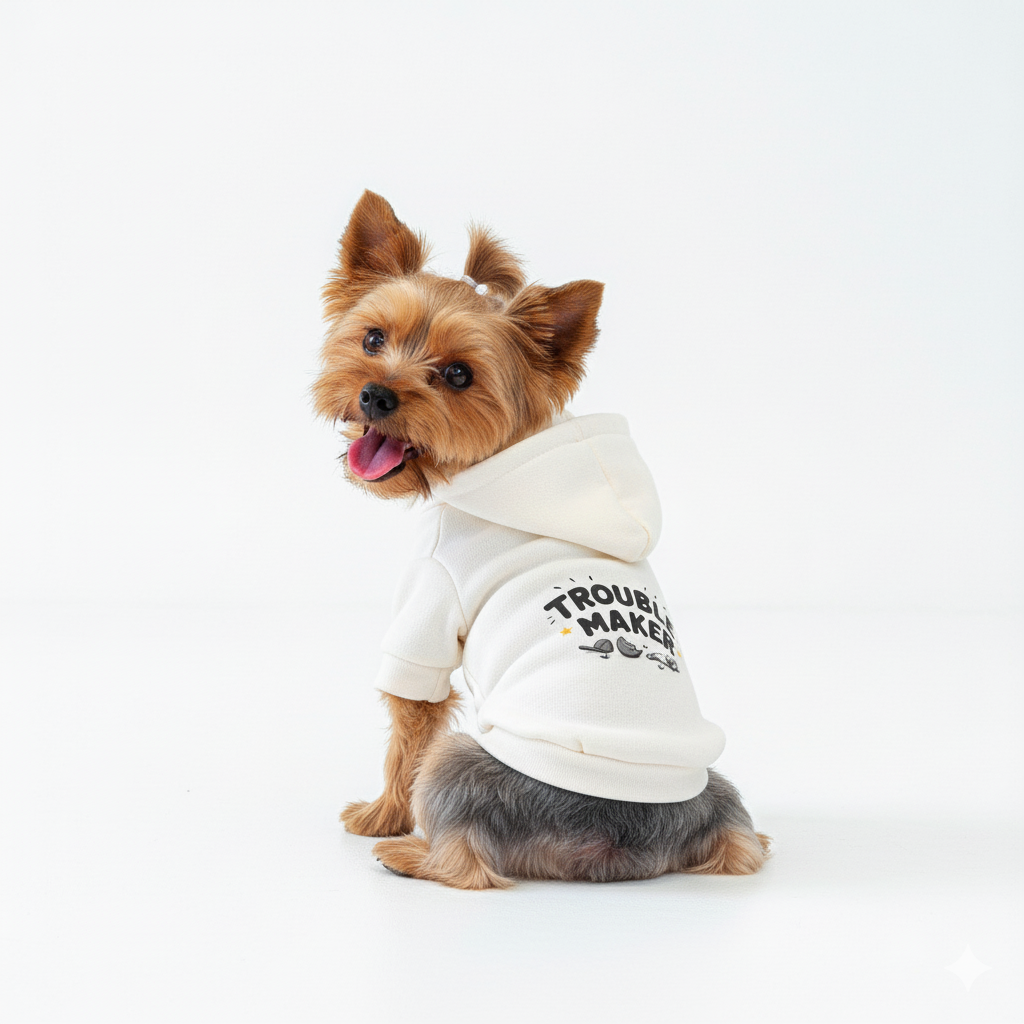 Dog Hoodie - Trouble Maker