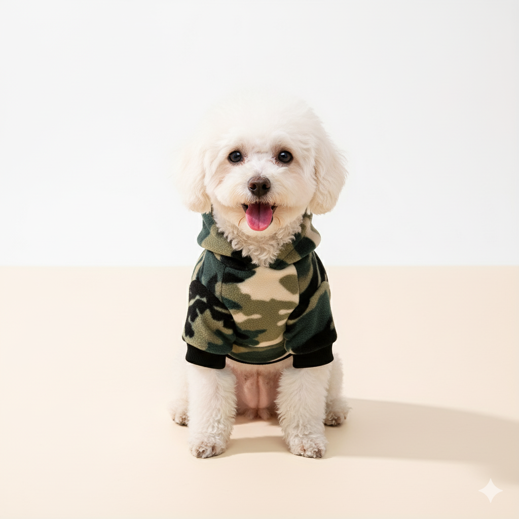 Dog Hoodies - Camouflage
