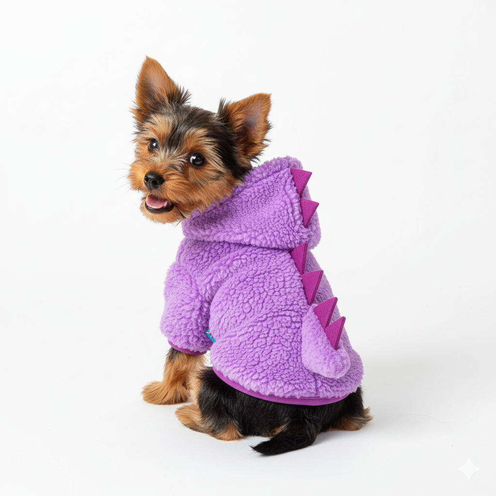 Dog Hoodies - Dinosaur