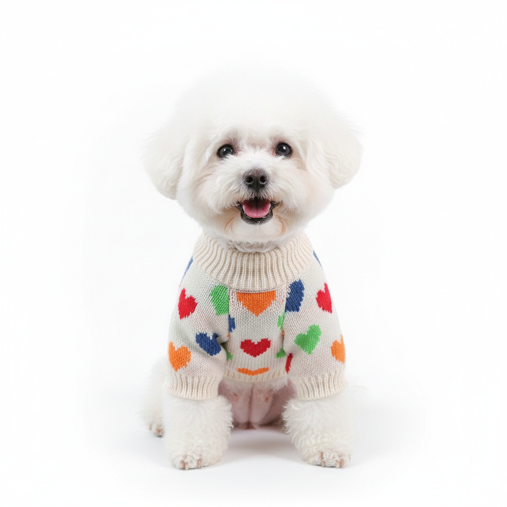 Dog Sweater - Heart
