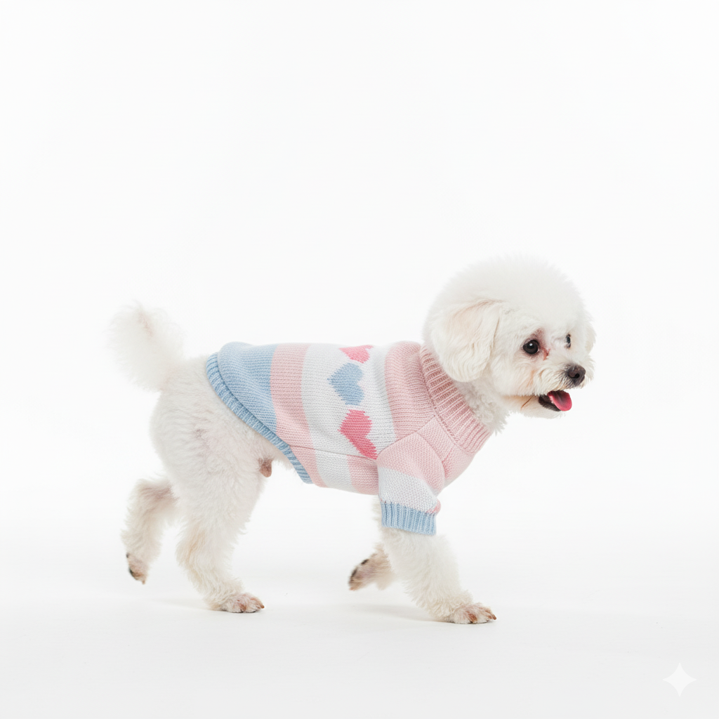 Dog Sweater - Heart