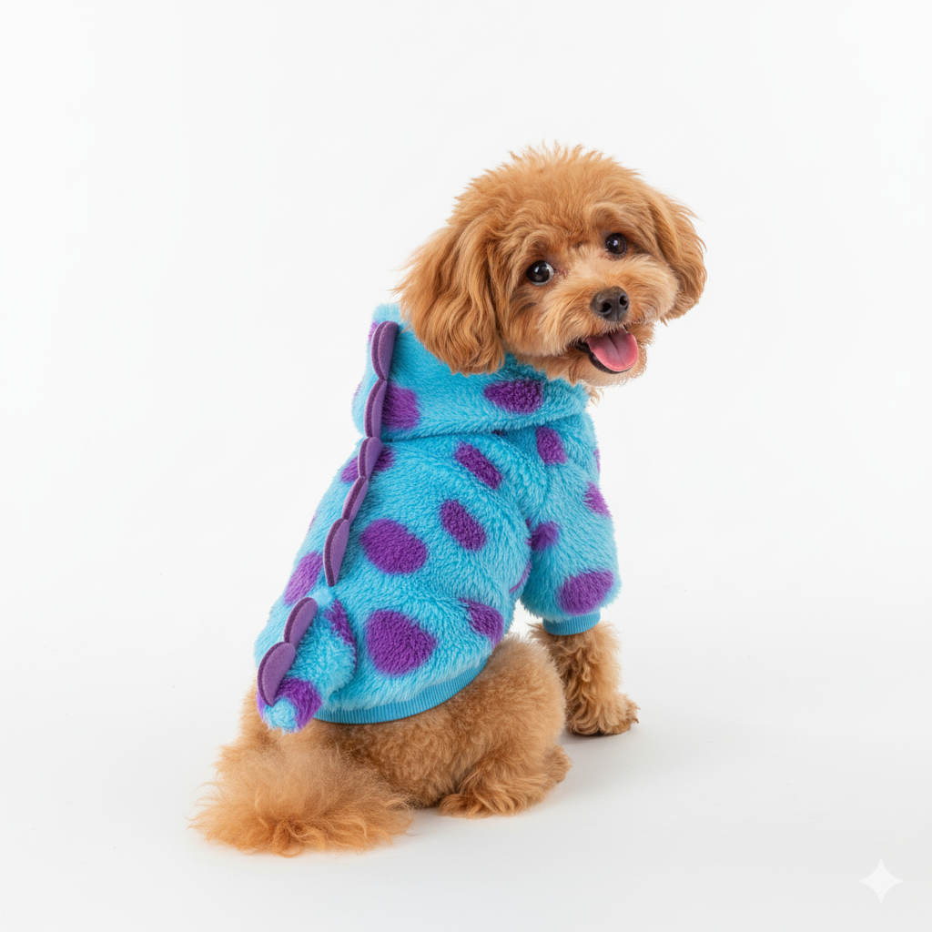 Dog Hoodies - Dinosaur