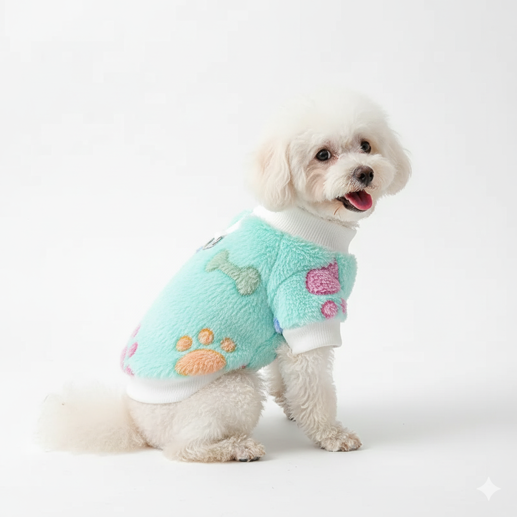 Dog Sweater - Paws