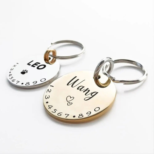 Personalized Pet ID Tag Custom Engraved